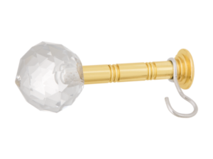 گل میخ طرح کریستال گرد ساده کد553