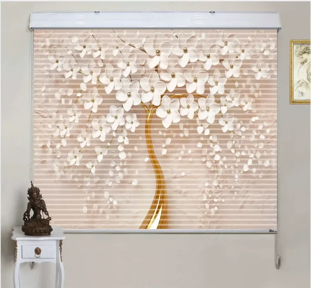 پرده شید چاپی